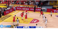 ?篮筐像大海！杰曼弧顶再中超远三分