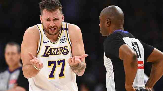 霸气，湖人队卢卡·东契奇反驳NBA生涯体型走样的说法